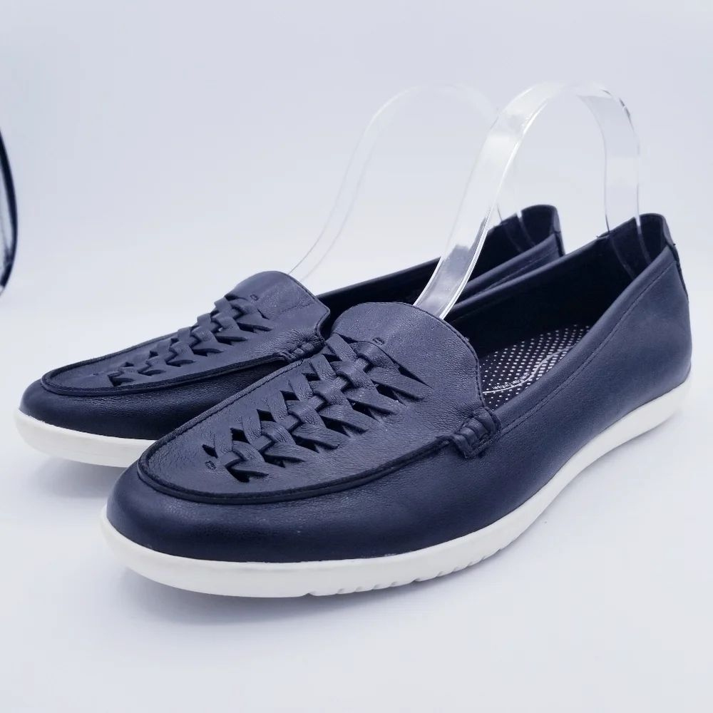 Bandolino Logan3 Black Woven Loafers Flats size 10